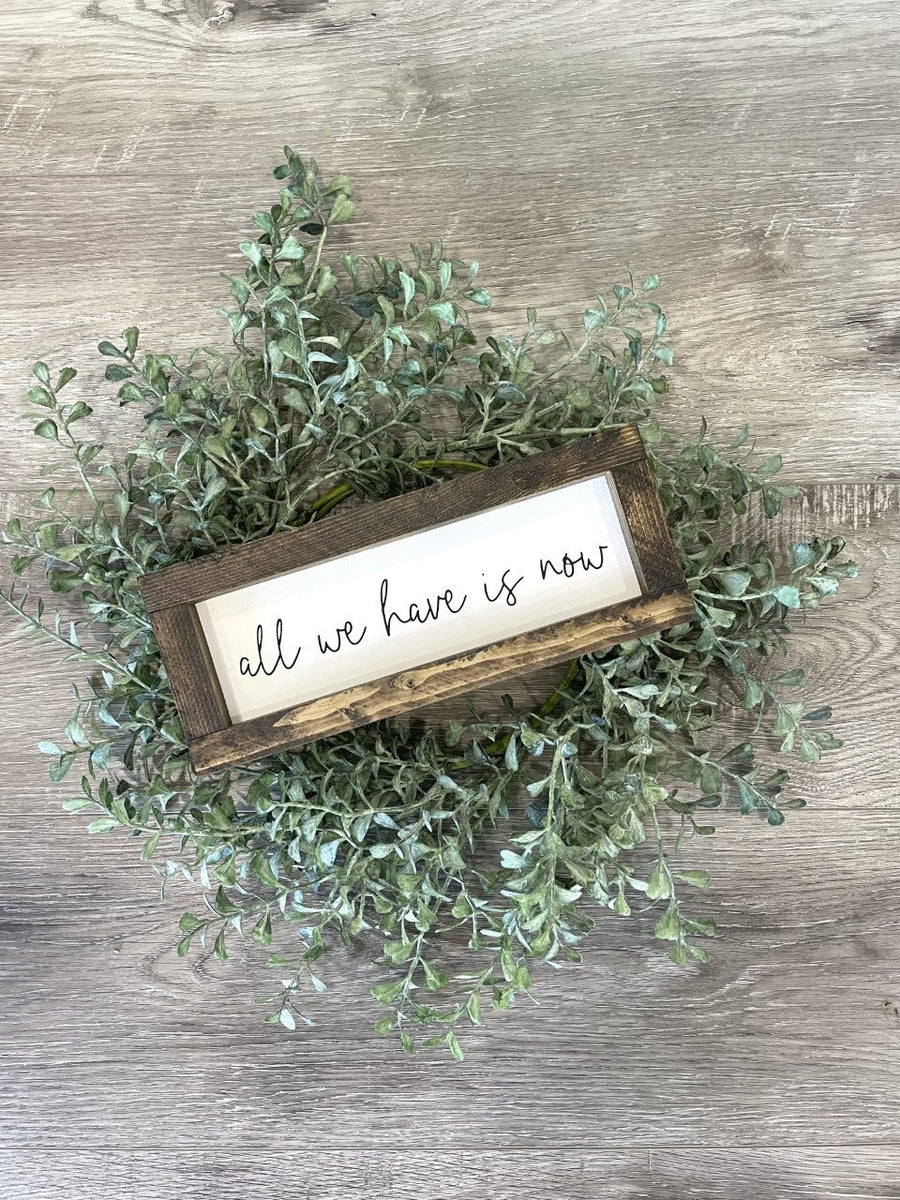 All We Have is Now
