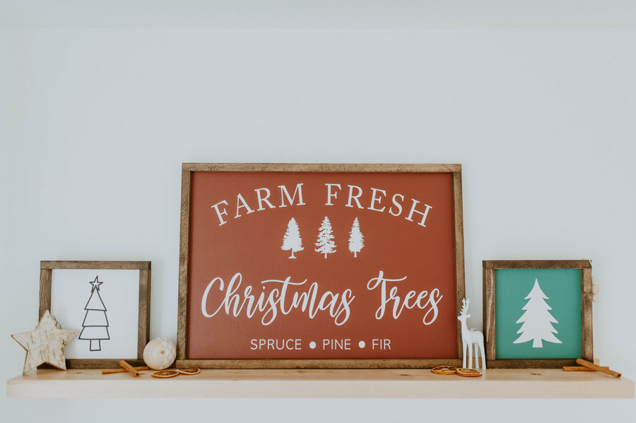 Farm Fresh Christmas Trees {rectangle}