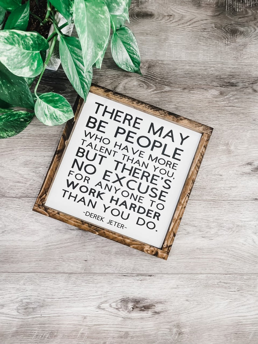 There May Be People... - Derek Jeter
