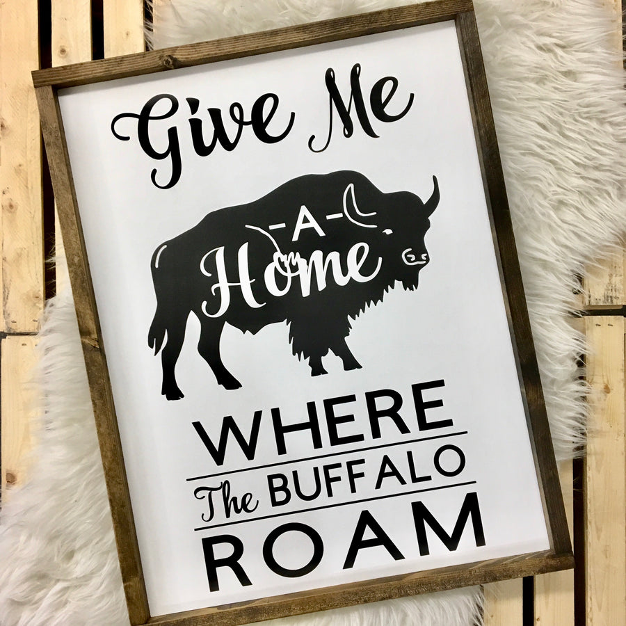 Give Me A Home Where the Buffalo Roam